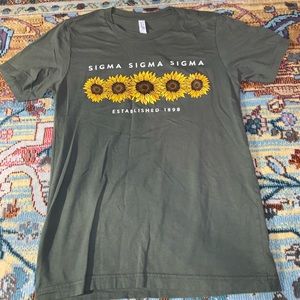 Tri Sigma Sunflower Shirt